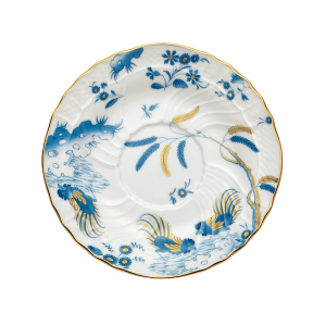 Ginori Oro Di Doccia Turchese Tea Saucer